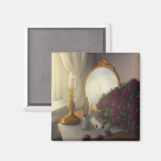 Vintage Writing Desk Magnet (Voorkant / Achterkant)