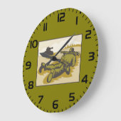 Vintage WW2 Bazooka Soldier and Tank Grote Klok (Hoek)