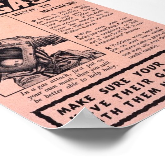 Vintage WW2 Propaganda Poster (Hoek)