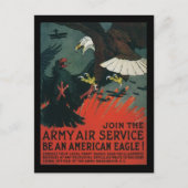 Vintage WWWI-Poster Briefkaart (Voorkant)