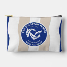 Vintage Yacht Club Haaien Familie Strand Badge