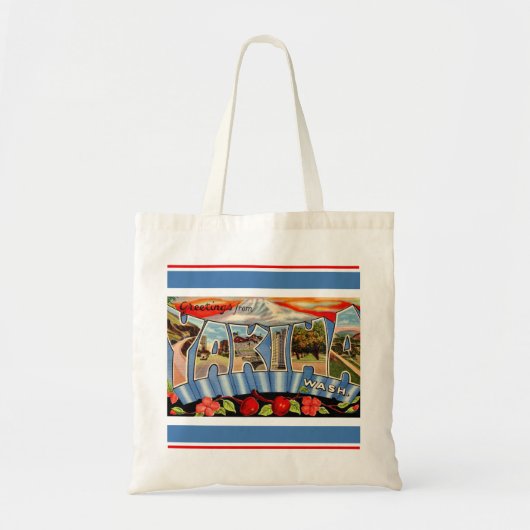 Vintage Yakima Washington  Tote Bag (Voorkant)