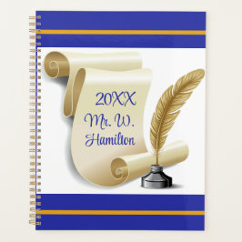 Vintage Yearly  Planner