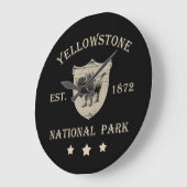 Vintage Yellowstone National Park Grote Klok (Hoek)