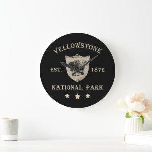 Vintage Yellowstone National Park Grote Klok