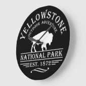 Vintage Yellowstone National Park Grote Klok (Hoek)