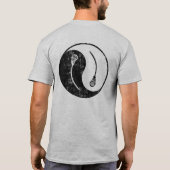 Vintage Yin Yang Lacrosse T-shirt (Achterkant)