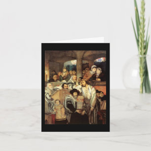 Vintage Yom Kippur Kaart