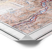 Vintage Yosemite National Park Map 1934 Poster (Hoek)