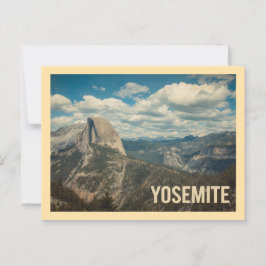 Vintage Yosemite Travel Briefkaart