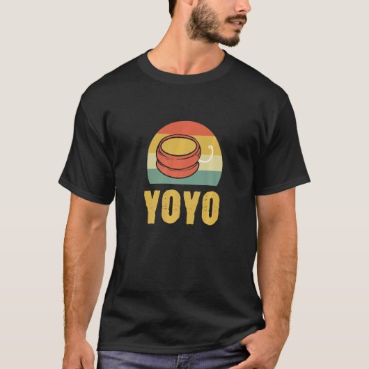 Vintage Yoyo Yoyo Contestant   T-shirt (Voorkant)