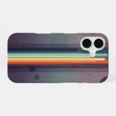 Vintage Zachte Kosmische Stralen iPhone 16 Hoesje (Achterkant horizontaal)