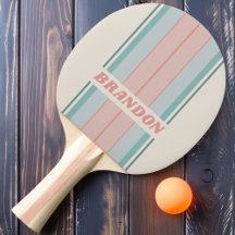 Vintage Zachte Zee Schelp Board Strepen met Naam