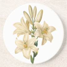 Vintage zandsteen onderzetter 1