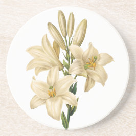 Vintage zandsteen onderzetter 1