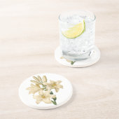 Vintage zandsteen onderzetter 1 (Zijkant)