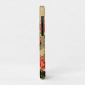 Vintage Zangvogel Bloemenkraantcollage Case-Mate iPhone Case (Achterkant/links)