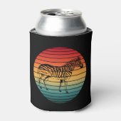 vintage zebra blikjeskoeler (Blikje Voorkant)