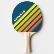Vintage Zee Zon Gestreepte Strepen met Naam