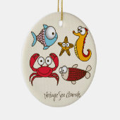 Vintage Zeeen Ornament Ronde (Rechts)