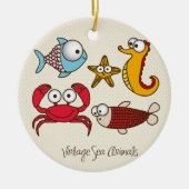 Vintage Zeeen Ornament Ronde (Voorkant)