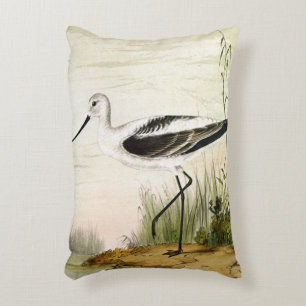 Vintage Zeeleven Kustvogels, Kluten Decoratief Kussen