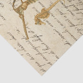Vintage Zeepaard Tissuepapier (Detail)