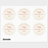 Vintage Zelfgemaakte Salsa Label (Vel)