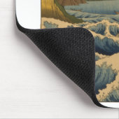 Vintage zet Fuji op Muismat (Hoek)