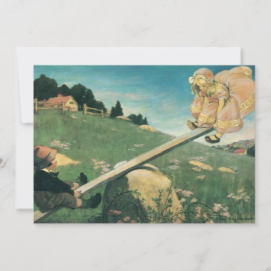 Vintage Zie Saw Margery Daw, Jessie Willcox Smith (Voorkant)