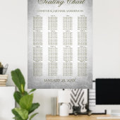 Vintage Zilver voor weddenschappen Poster (Thuiskantoor)