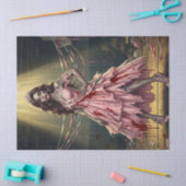 Vintage Zombie Queen Prom Night Decoupage Tissuepapier (Craft)