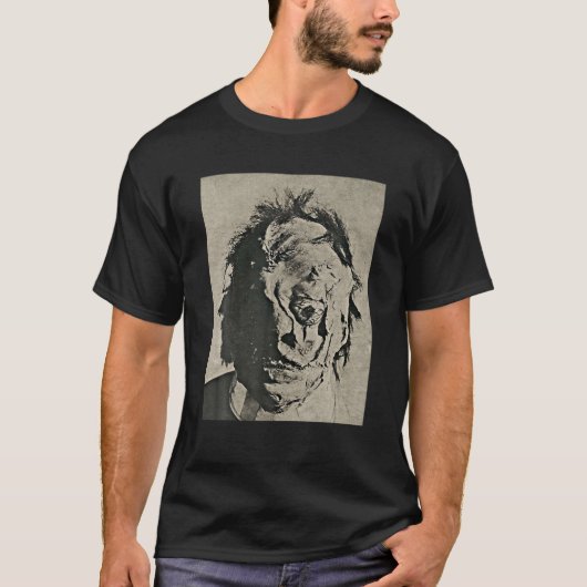Vintage Zombie T-shirt (Voorkant)