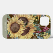 Vintage Zomer Tropisch Case-Mate iPhone Case (Achterkant (horizontaal))