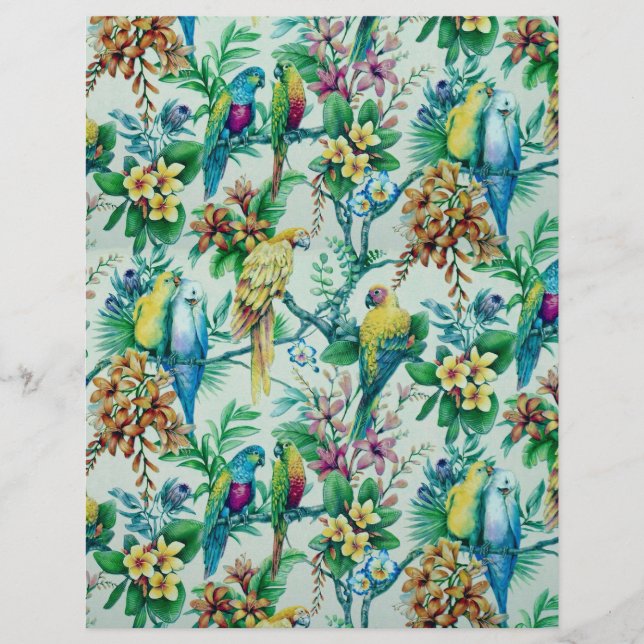 Vintage zomervogels (Voorkant)