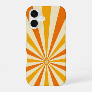 Vintage Zonne-uitbarsting iPhone 16 Hoesje