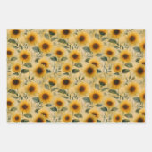 VINTAGE ZONNEBLOEMEN INP AKPAPIER VELLEN (Voorkant 2)