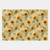 VINTAGE ZONNEBLOEMEN INP AKPAPIER VELLEN (Voorkant)