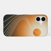 Vintage Zonnestraject iPhone 16 Hoesje (Achterkant horizontaal)