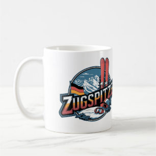Vintage Zugspitze Beierse natuurgeschenken uit de  Koffiemok