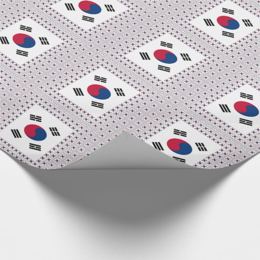 Vintage Zuid-Korea Cadeaupapier (Hoek)