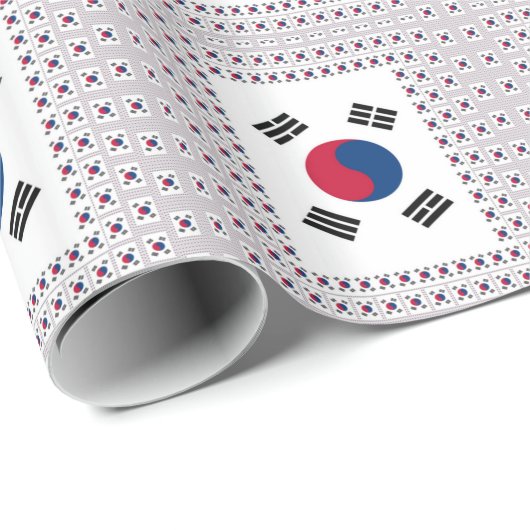 Vintage Zuid-Korea Cadeaupapier (Rol Hoek)