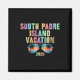 Vintage zuid padre eiland vakantie 2026 vakantie magneet