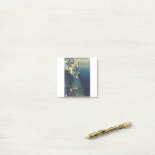 Vintage Zwaluwennest Kasteel Architecturale Kunst Post-it® Notes (Op bureau)