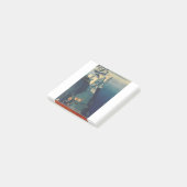 Vintage Zwaluwennest Kasteel Architecturale Kunst Post-it® Notes (Schuin)
