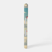 Vintage Zwevende Eilanden iPhone 16 Hoesje (Rechterkant)