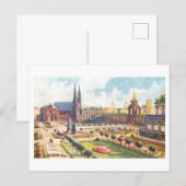 Vintage Zwinger in Dresden, Germany Briefkaart (Voorkant / Achterkant)