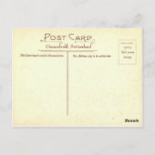 Vintage Zwitserland, Vierwaldstattersee, Briefkaart (Achterkant)