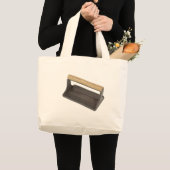 VintageBaconPress032112.png Grote Tote Bag (Voorkant (product))