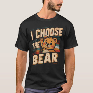 Vintagebeer Ik Kies Voor Camping Mannen Vrouwen vr T-shirt